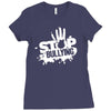 stop bullying Ladies Fitted T-Shirt