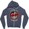 the black lodge Zipper Hoodie