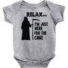 i'm just here for the cake Baby Onesie