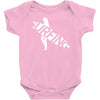 mens surfing Baby Onesie