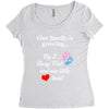Our Family is Growing Women's Triblend Scoop T-shirt