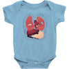 heart attack Baby Bodysuit