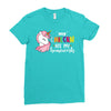 My Unicorn Ate My Homework Ladies Fitted T-Shirt