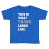 This is What Trans Looks Like Toddler T-shirt