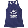 v t shirt inspired by deadliest catch   on the crab. Racerback Tank