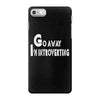 go away, i'm introverting iPhone 7 Case