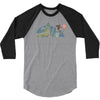 jurassic story 3/4 Sleeve Shirt