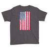 t-rex vintage american flag Youth Tee
