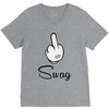 mickey fuck swag V-Neck Tee
