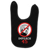 Impeach 45 Stop Trump Baby Bibs