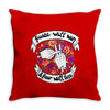 REACE WILL WIN Throw Pillow