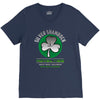silver shamrock V-Neck Tee