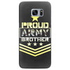 military, proud us army brother veteran u Samsung Galaxy S7 Edge