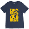 bad guys with big guns V-Neck Tee