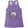 back to modern times Racerback Tank
