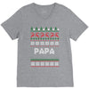 ugly christmas papa V-Neck Tee