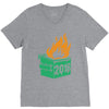 2016 dumpster fire V-Neck Tee