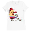 veggies are life Ladies Fitted T-Shirt