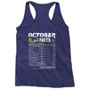 October Girl Facts Scorpio Racerback Tank