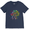 rainbow root V-Neck Tee
