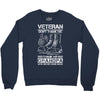 Veteran Don't Thank Me Thank My Grandpa Who Never Came Back Crewneck Sweatshirt