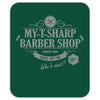 my t sharp barber shop Mousepad
