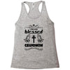 I Am One Blessed Grandmom Racerback Tank