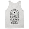 Golfer Uncle Tank Top