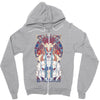 forest fighter Zipper Hoodie