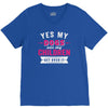 yes dogs are my children. get over it V-Neck Tee