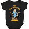 cornholio's gym Baby Bodysuit