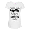 i ve been called a lot of names in my lifetime but grandpa is my favor Maternity Scoop Neck T-shirt