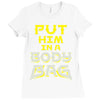 body bag Ladies Fitted T-Shirt