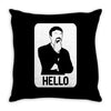 ashens hello Throw Pillow