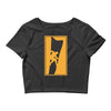 rock climbing wall climb indoor outdoor 2 Crop Top