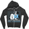 rex and whiskers attorneys Zipper Hoodie