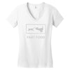 fast food funny Women's V-Neck T-Shirt