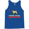 colifornia republic parody pugfornia republic Tank Top