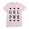 Girl Power Ladies Fitted T-Shirt