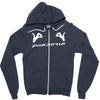 parkour , sport,jump, Zipper Hoodie