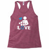 portal true love   aperture lab video gamer teleport online pc goal te Racerback Tank