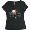 my hero academia katsuki bakugo Women's Triblend Scoop T-shirt