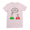 you're overreacting Ladies Fitted T-Shirt