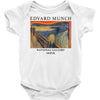 Edvard Munch Skrik Baby Bodysuit