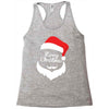 santa claus merry christmas Racerback Tank