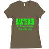 bacteria, it's the only culture some people have t shirt Ladies Fitted T-Shirt