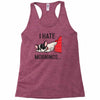 i hate mornings Racerback Tank