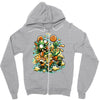 mommy!!! my candy is stolen by zombie Zipper Hoodie