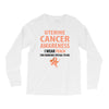 wear peach for uterine cancer Long Sleeve Shirts