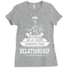 I Am Music Actually In A Very Commited Relationship Ladies Fitted T-Shirt